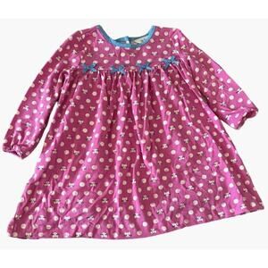 Matilda Jane Joyful Joyful Dress Make Believe Kitty Cats Size 12-18 Months Very